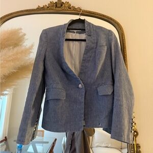 Veronica Beard Linen Blazer